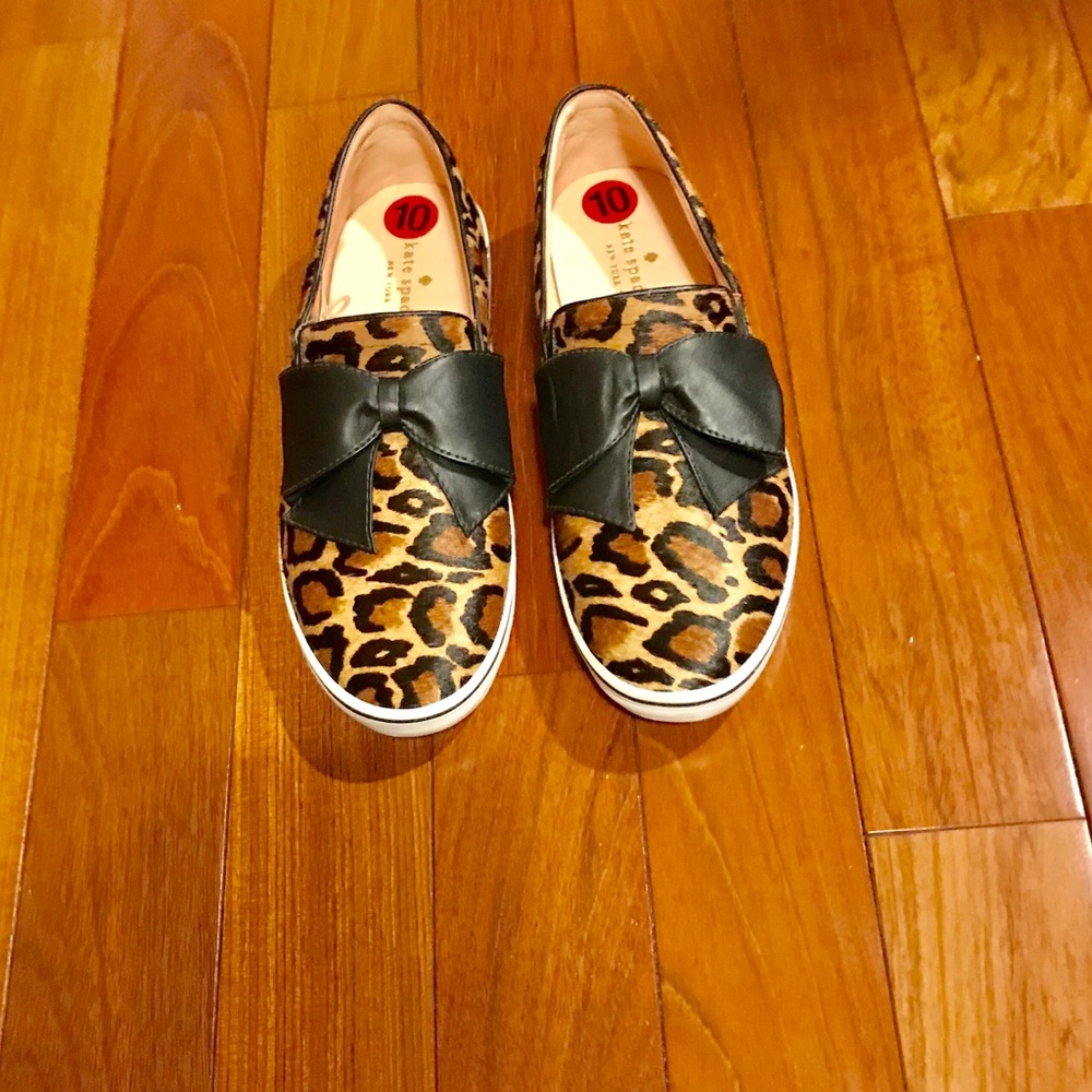 Kate Spade New Leopard Print calf hair Sneaker